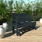 Highwood Usa 4ft Lehigh Gliding Bench Outdoor Furniture for Patio, Backyard, Garden AD-GLBENLH2-FBE - alternate 3
